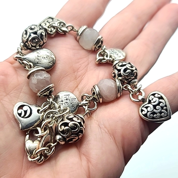 Brighton "Enjoy Every Moment" Go Red Campaign for Cancer Awareness bracelet 🩷 - Picture 6 of 11